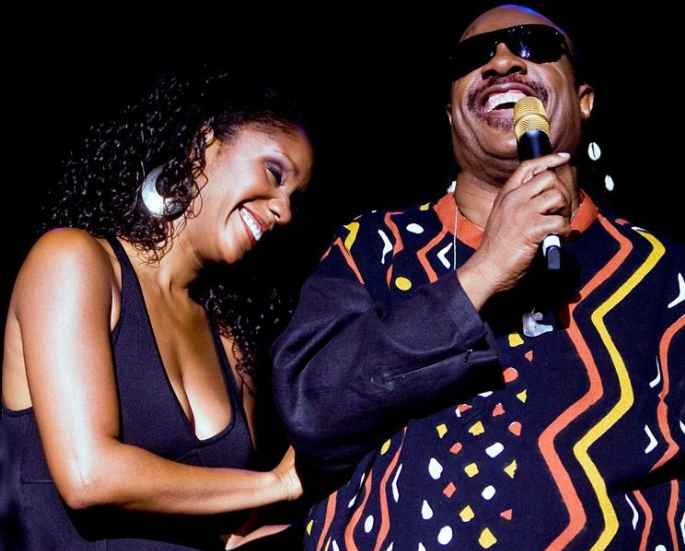 Aisha Morris with her father. career, professional life